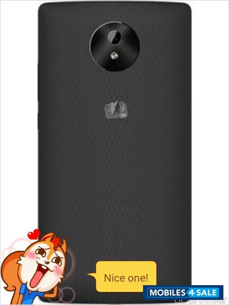 Black Micromax Canvas Mega 2