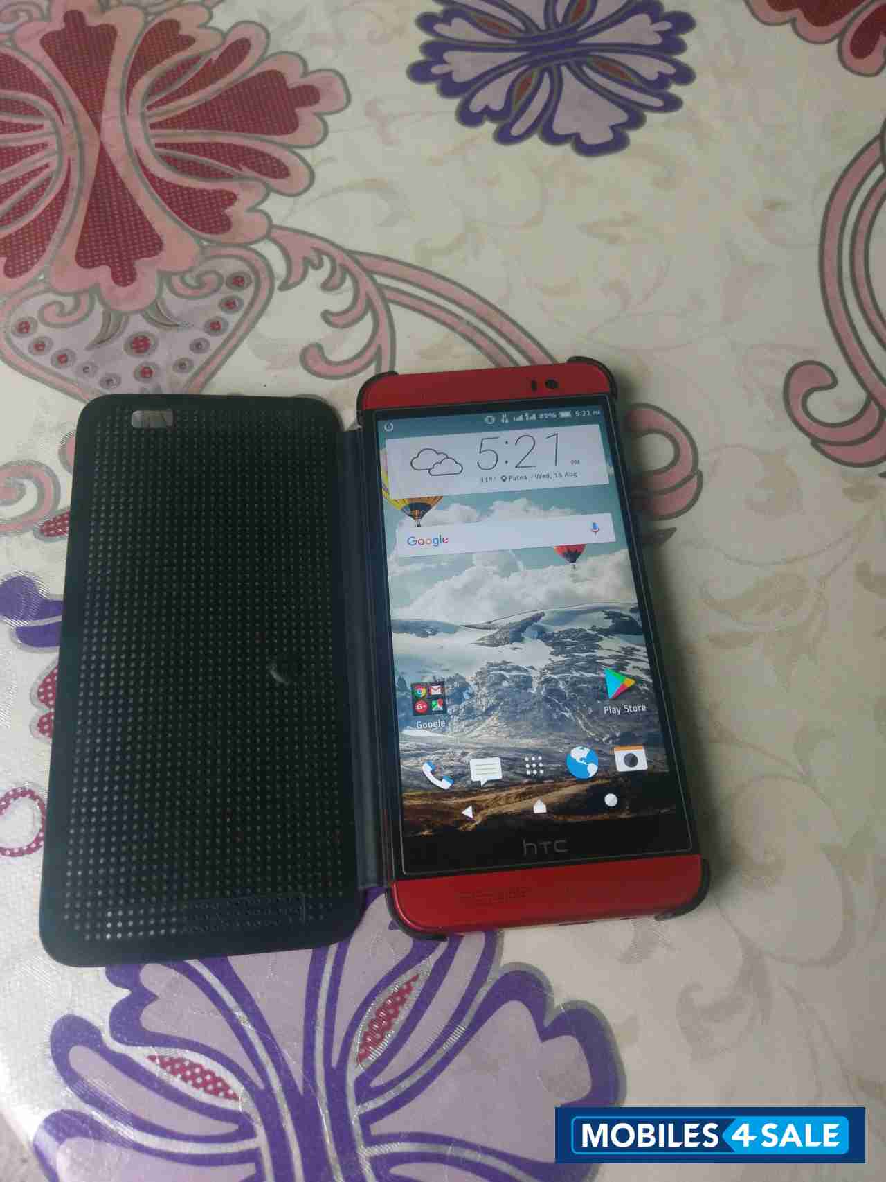 Cherry Red HTC One E8