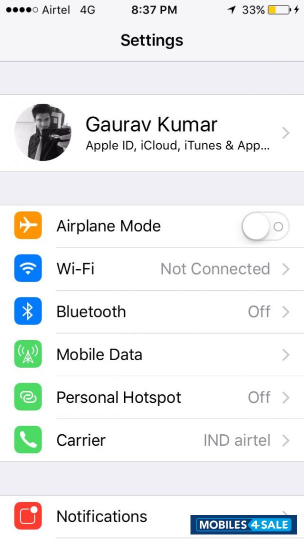 Space Grey Apple iPhone 5S