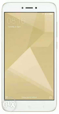 Gold Xiaomi Redmi 4