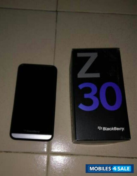 Black BlackBerry Z30
