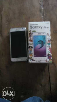 White Samsung J-series Samsung j2