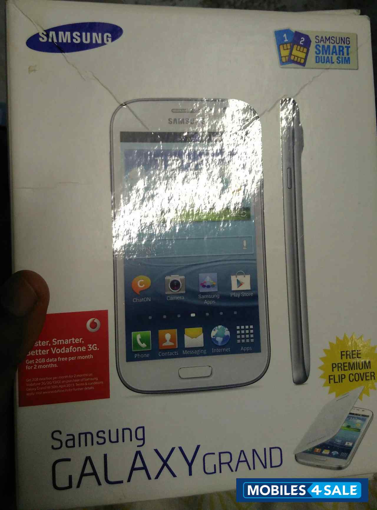 Metallic Blue Samsung Galaxy Grand GT-I9082