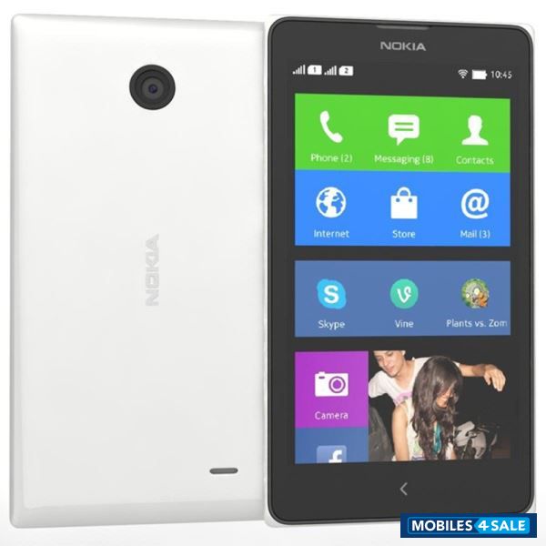 White Nokia X2 Dual SIM