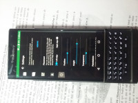 Black BlackBerry Priv