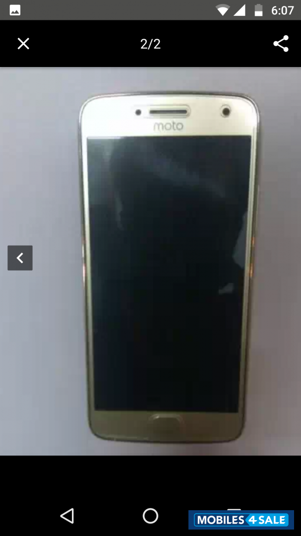 Fine Gold Motorola Moto G5 Plus