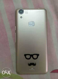 Gold Micromax Canvas Selfie Lens