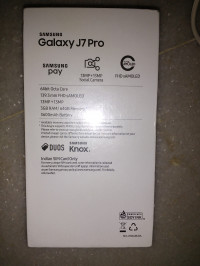 Black Samsung Galaxy J7 Pro