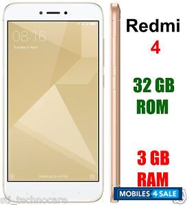 Gold Xiaomi Redmi 4