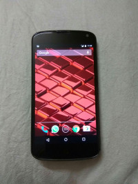 Black LG Nexus 4