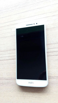 Silver Motorola Moto M