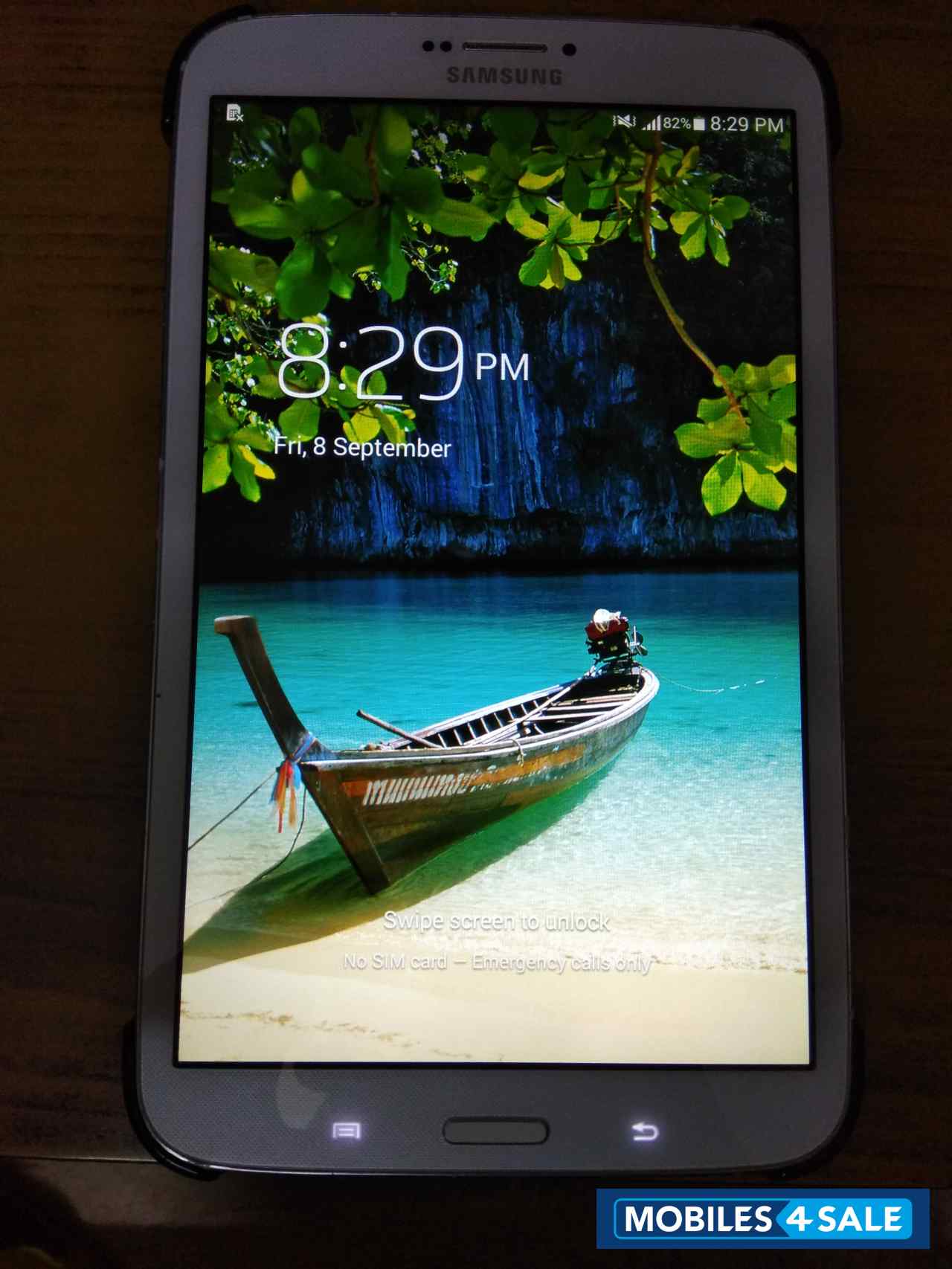 White Samsung Galaxy Tab 3 311