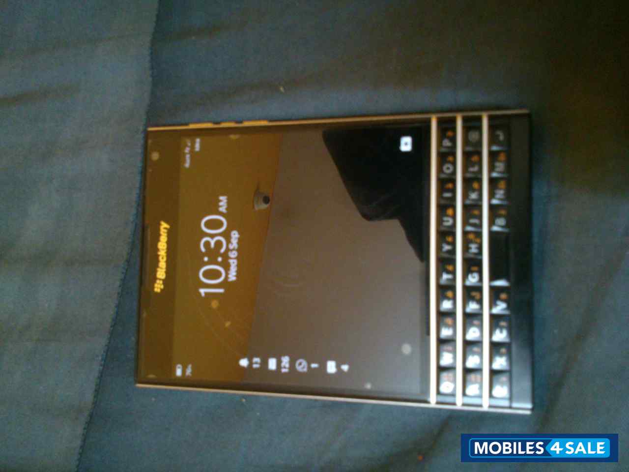 Used 2016 BlackBerry Passport for sale in Pondicherry. Black colour. ID
