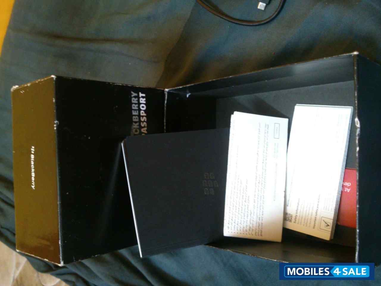 Black BlackBerry Passport