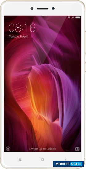 Golden Xiaomi Redmi Note 4