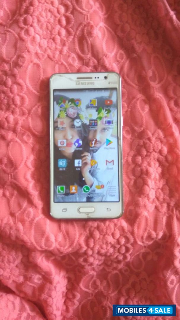 White Samsung Galaxy Grand Prime 4G