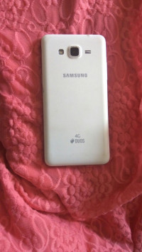White Samsung Galaxy Grand Prime 4G