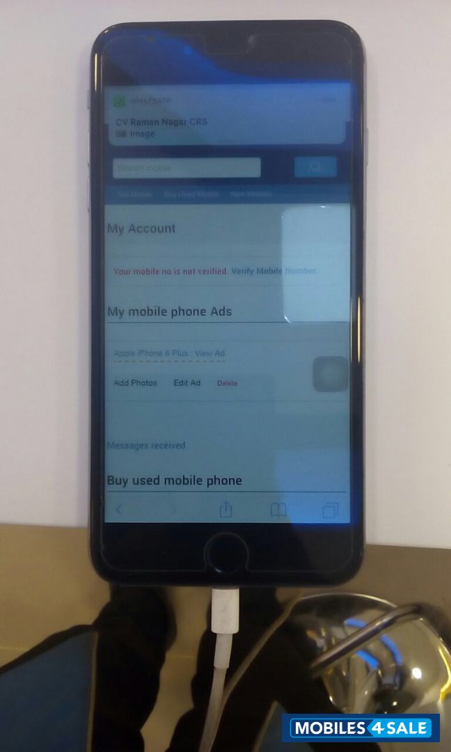 Gray Apple iPhone 6 Plus