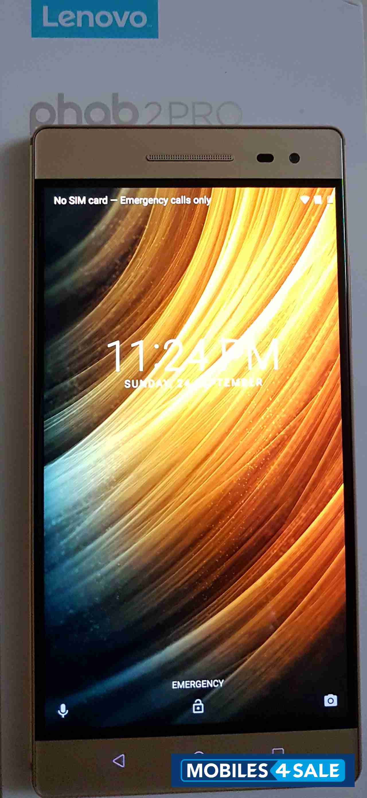 Golden Lenovo Phab 2 Pro