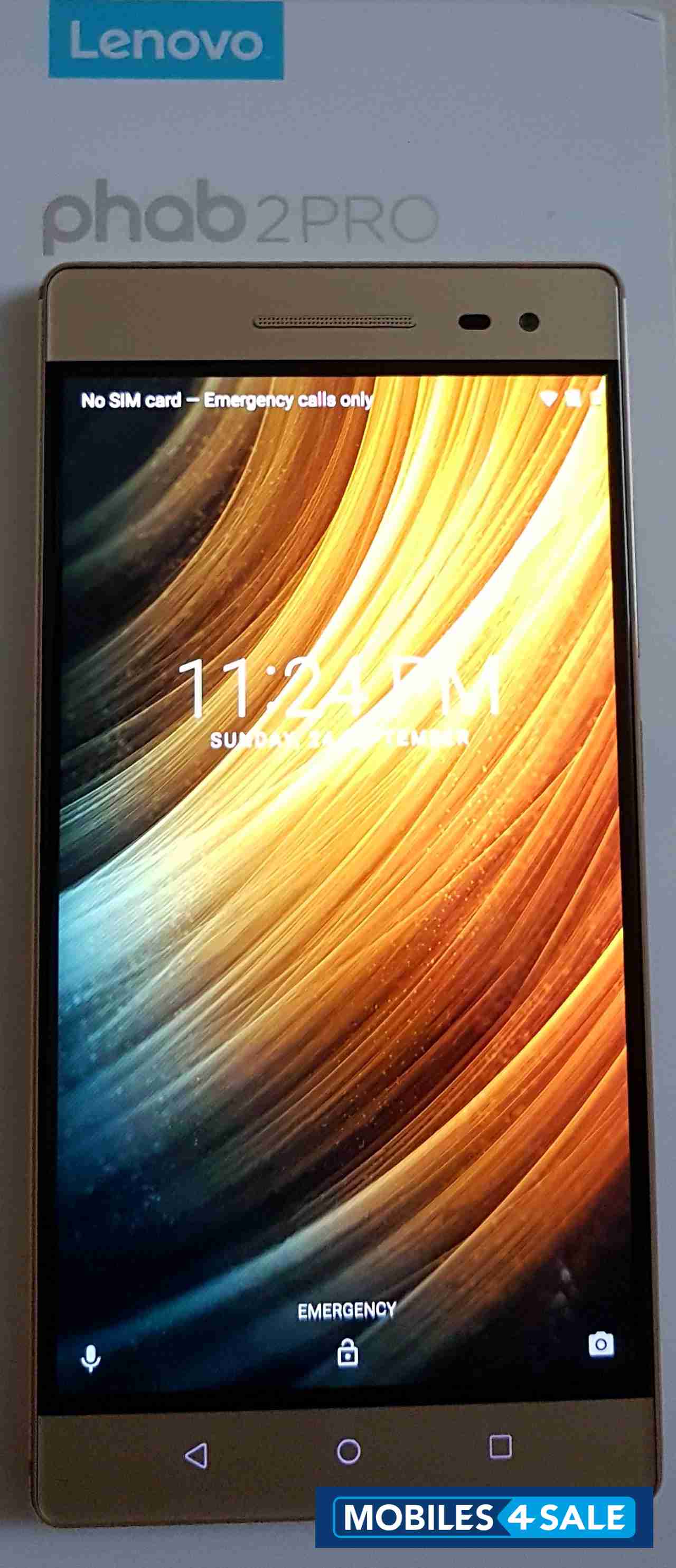 Golden Lenovo Phab 2 Pro