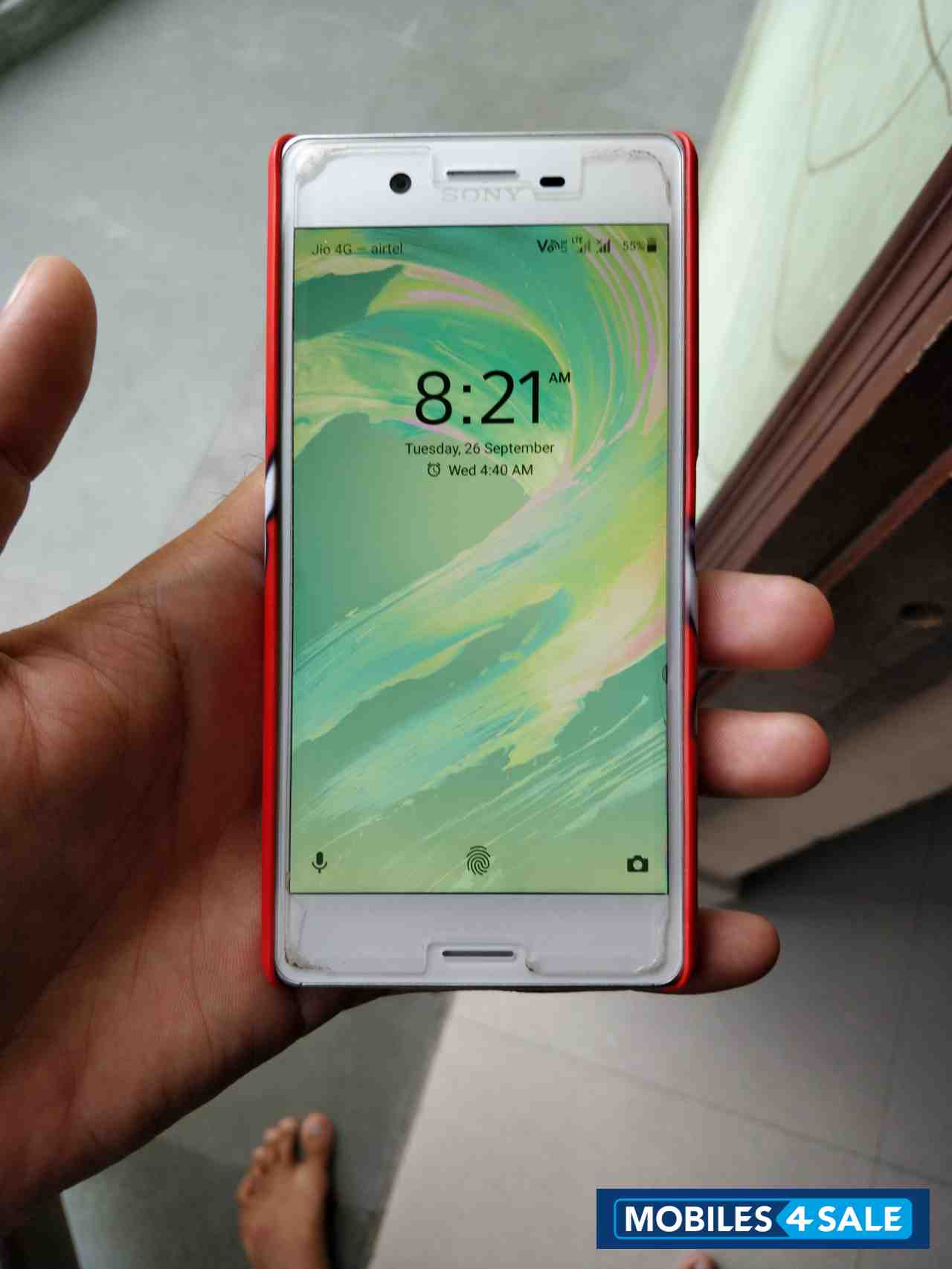 White Sony Xperia X Dual