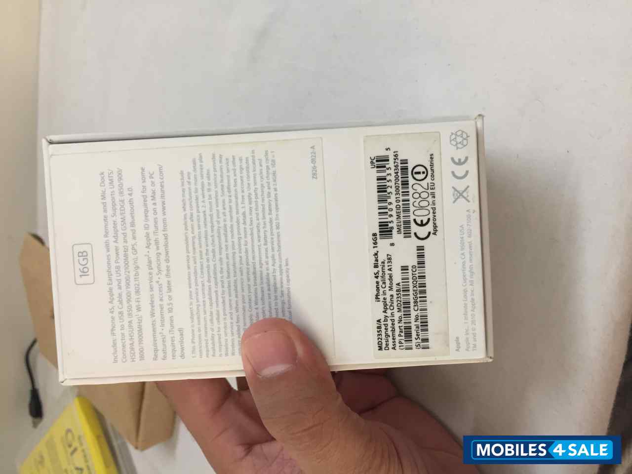 Black Apple iPhone 4S