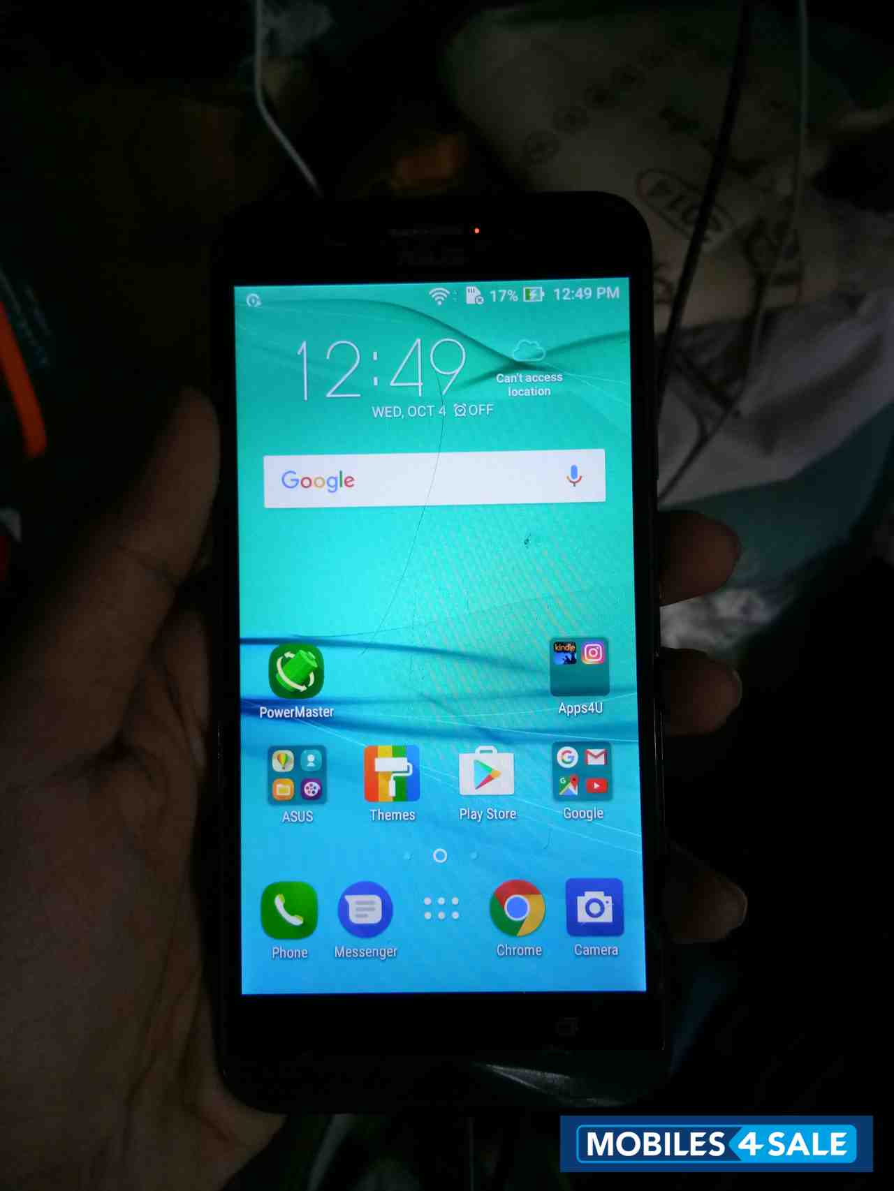 Black Asus Zenfone Max