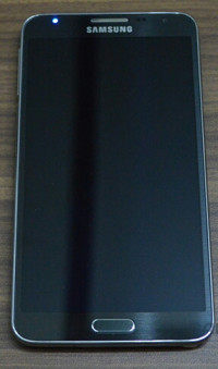 Black Samsung Galaxy Note 3 Neo