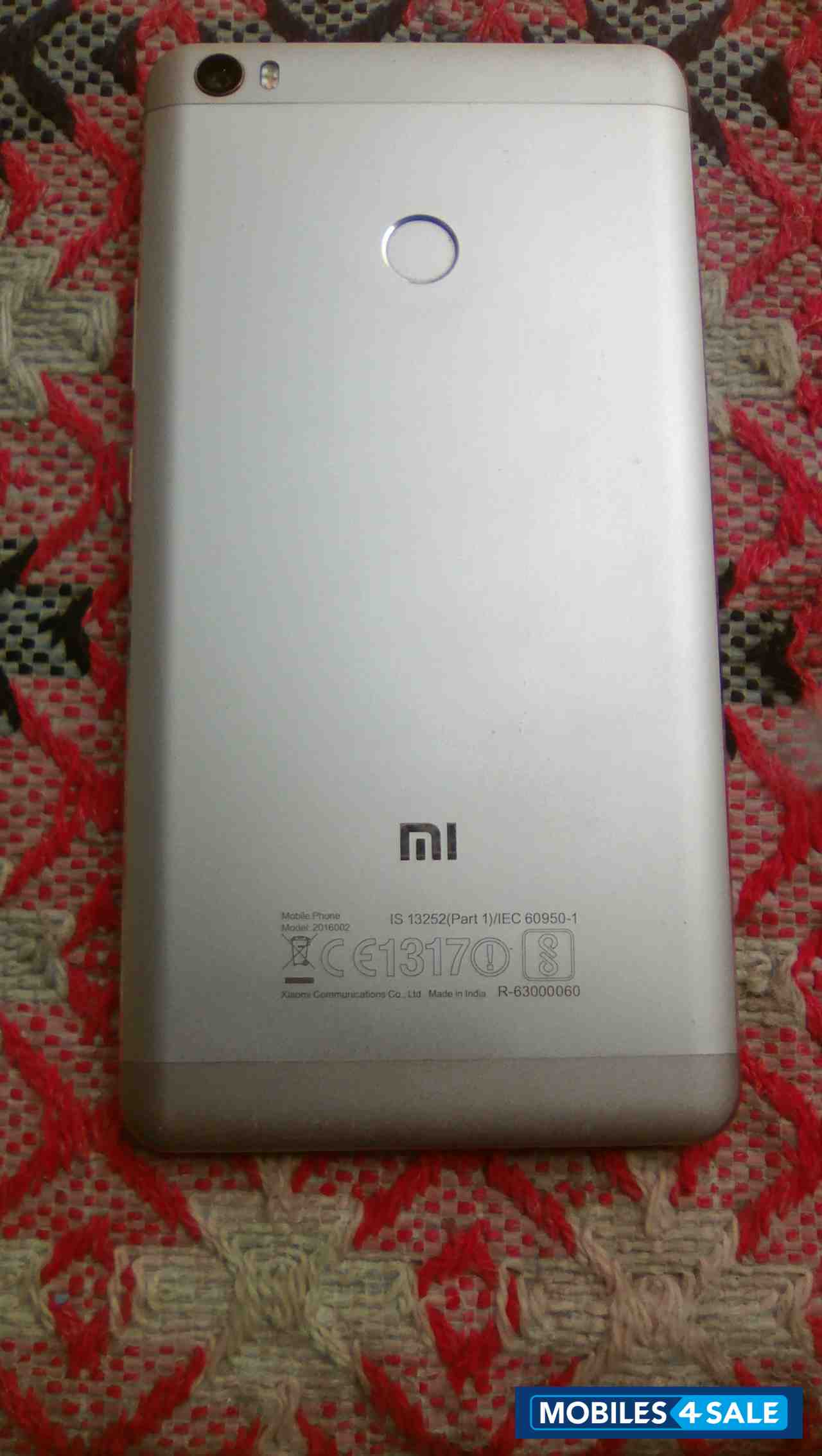 White&silver Xiaomi Mi Max