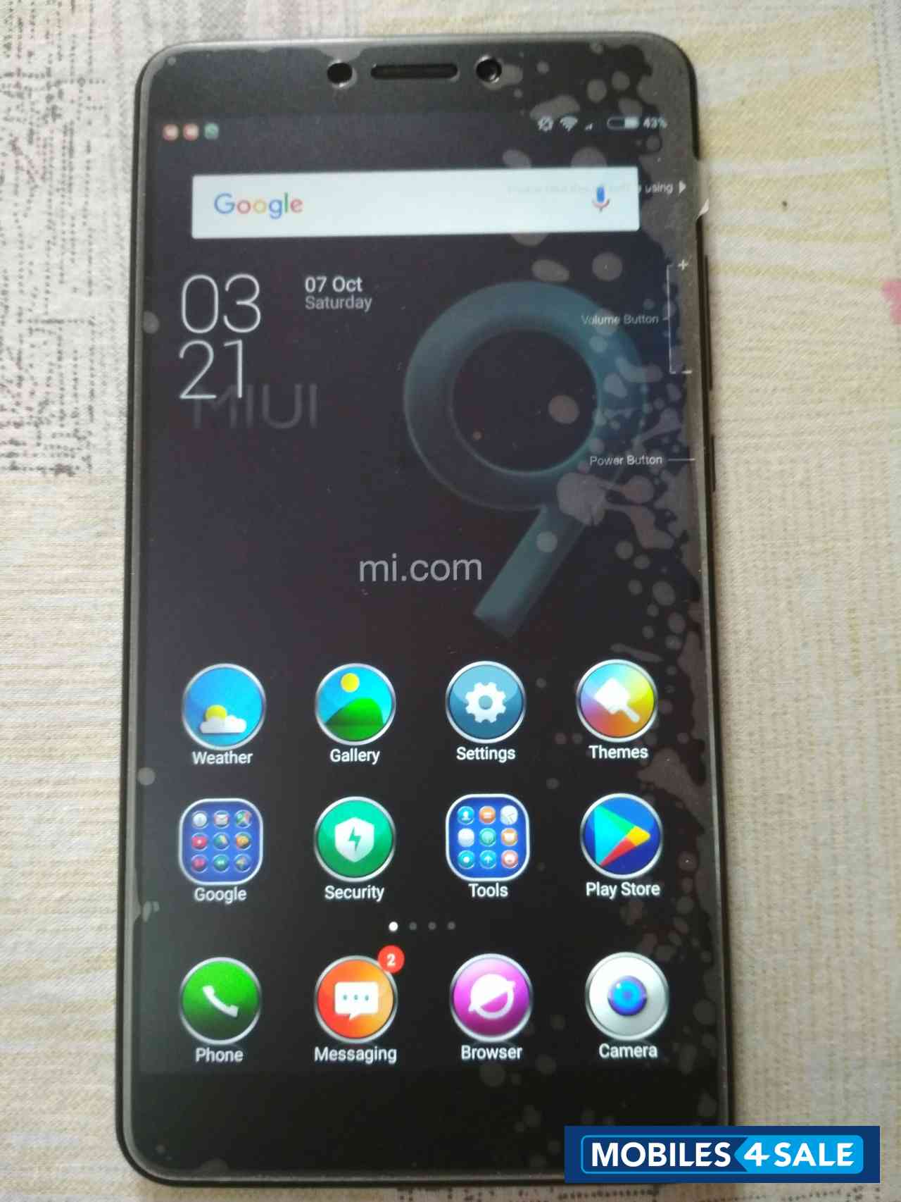 Black Xiaomi Mi Max 2