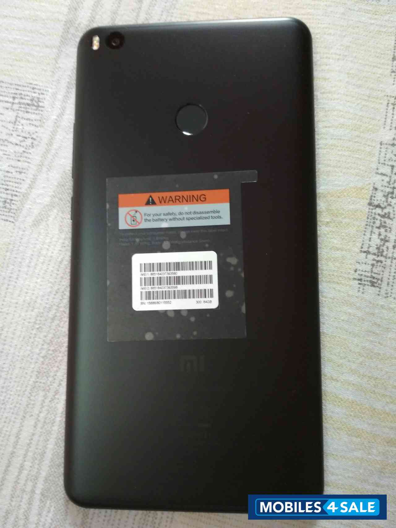 Black Xiaomi Mi Max 2