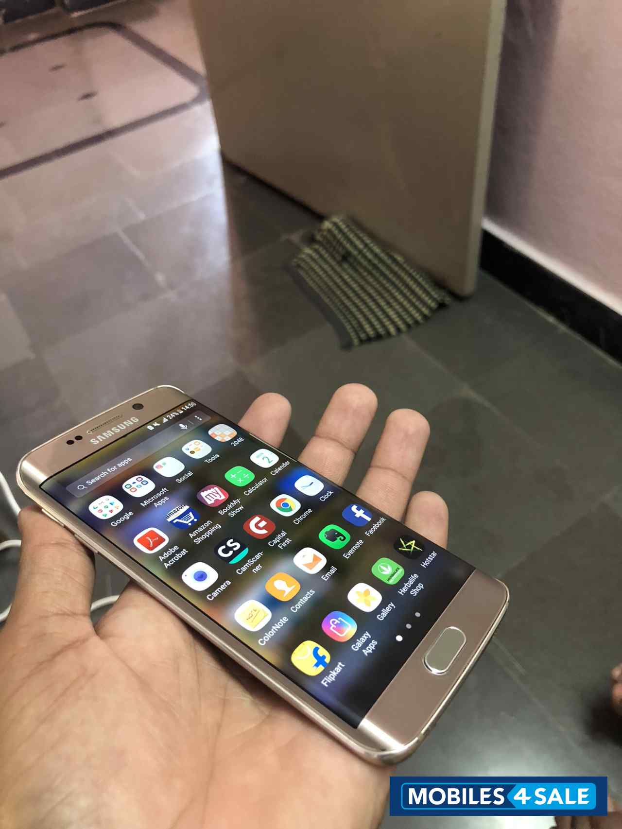 Gold Platinum Samsung Galaxy S6 Edge