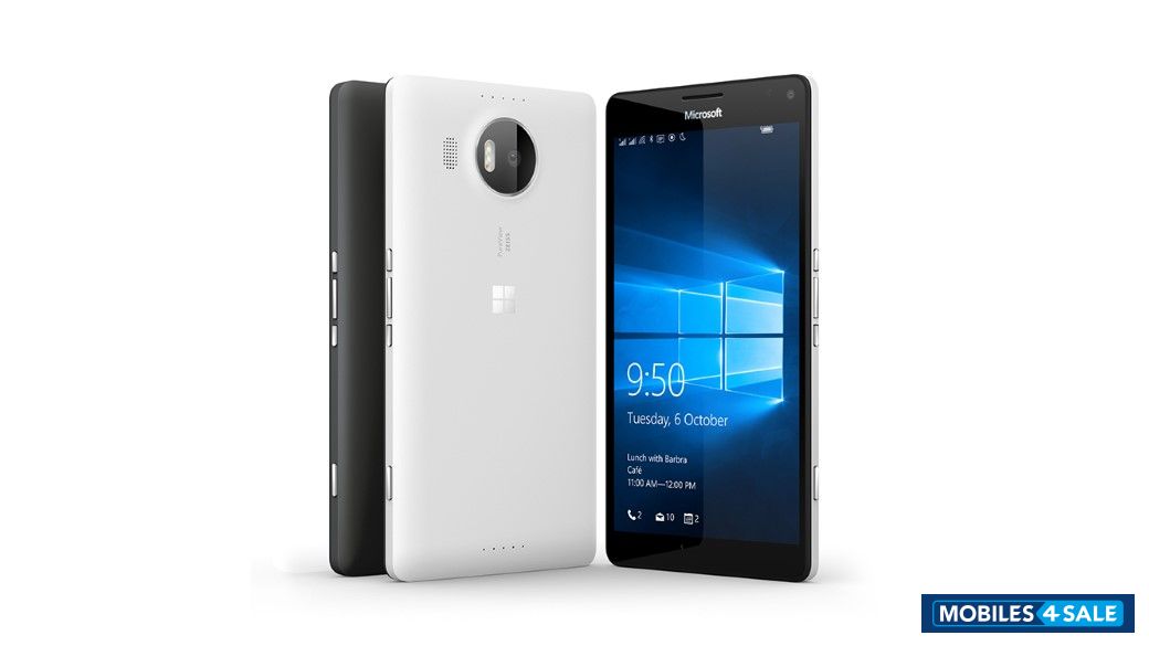 White Microsoft Lumia 950 XL
