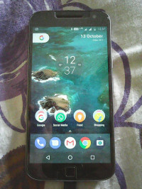 Black Motorola Moto G4 Plus