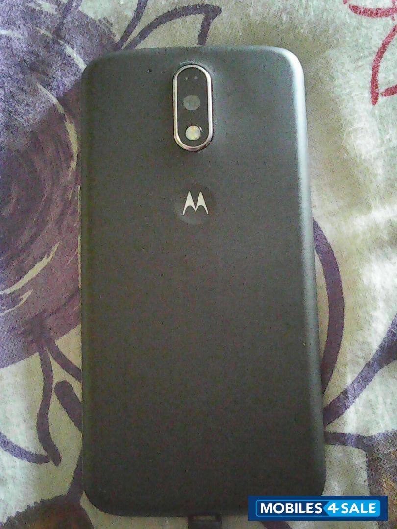 Black Motorola Moto G4 Plus