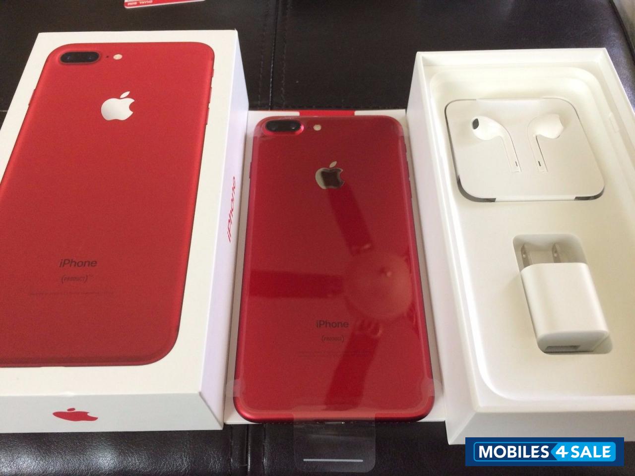 Red/gold Apple iPhone 7 Plus