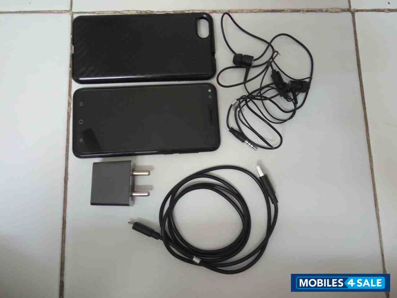 Black Micromax Canvas 1
