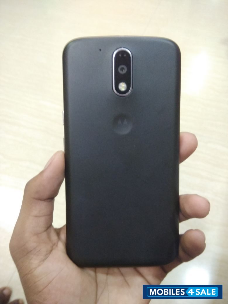 Black Motorola Moto G4 Plus