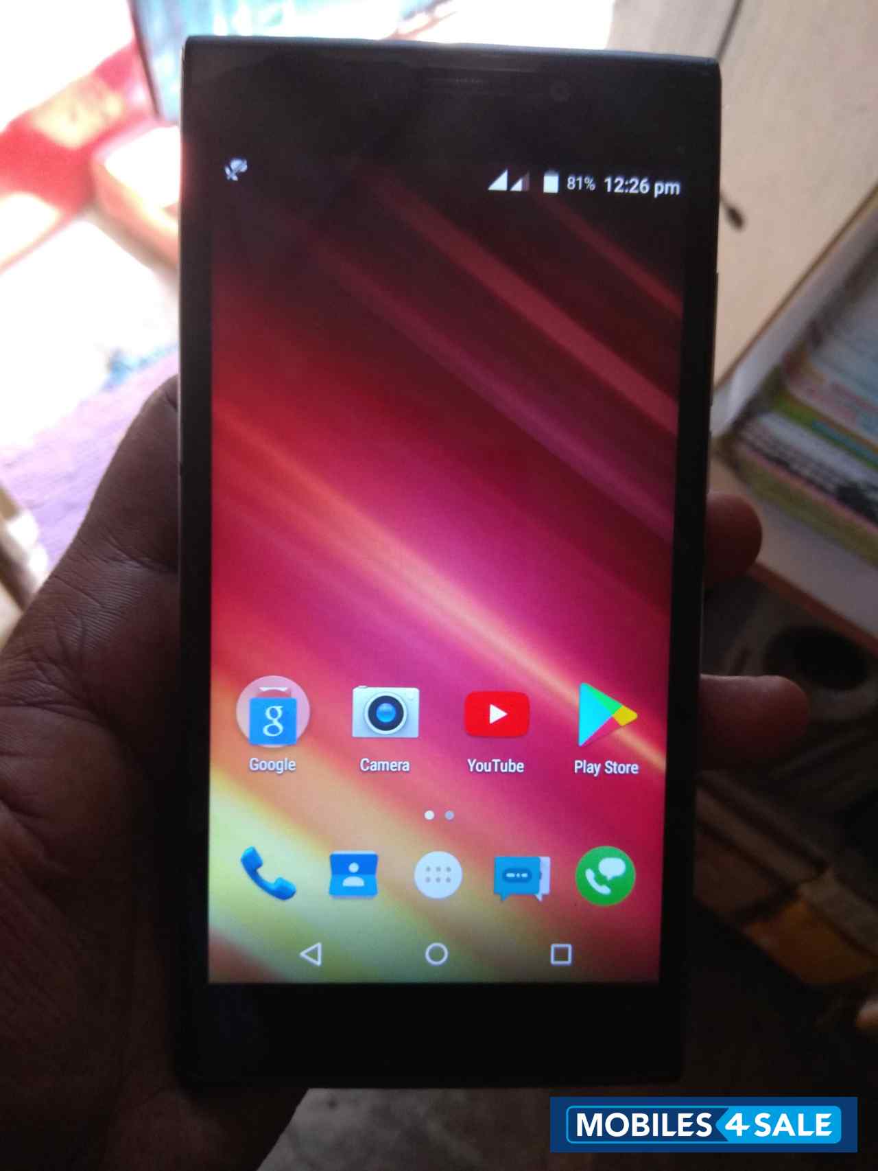 Black Micromax Canvas Play 4G