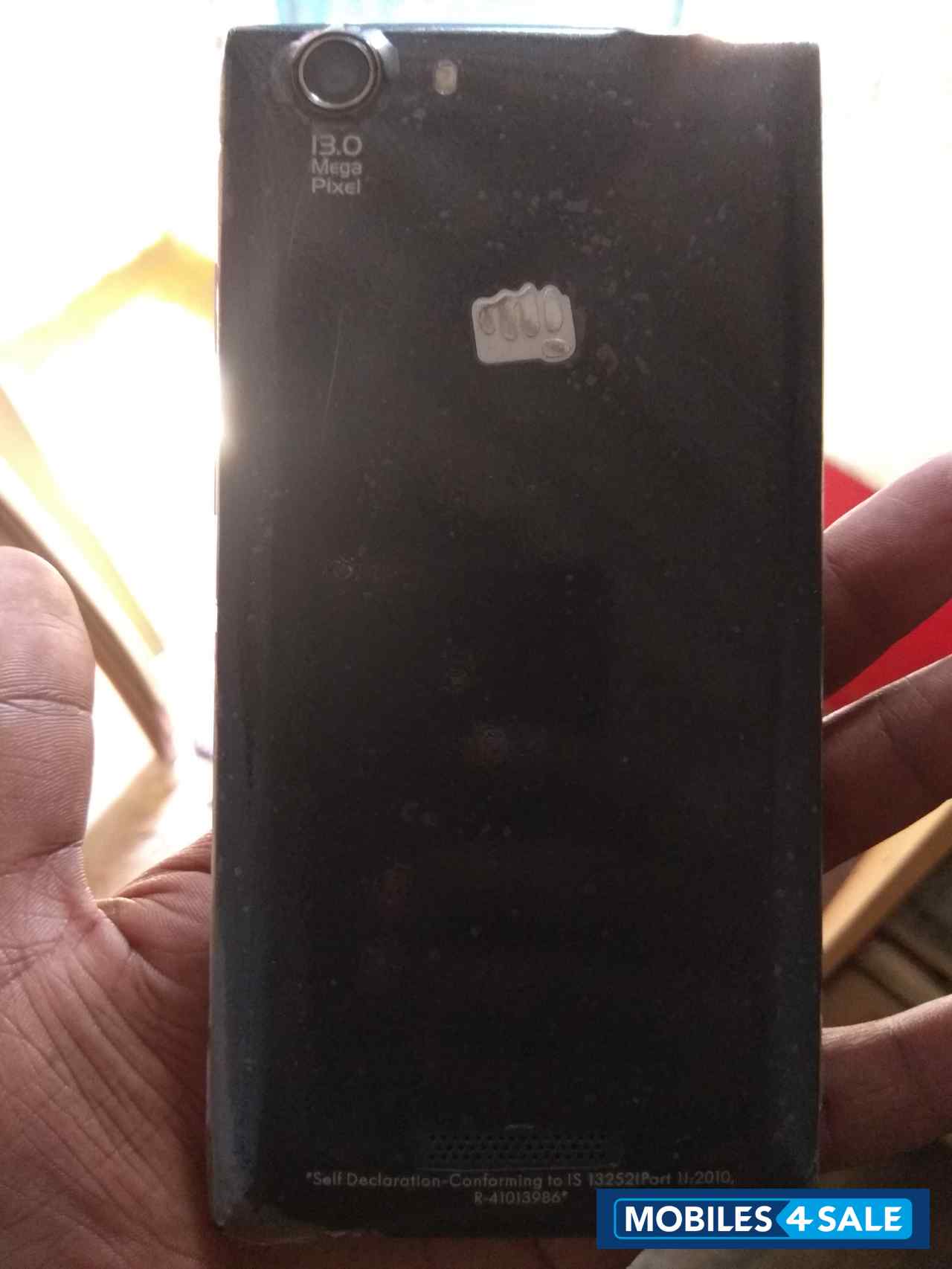 Black Micromax Canvas Play 4G