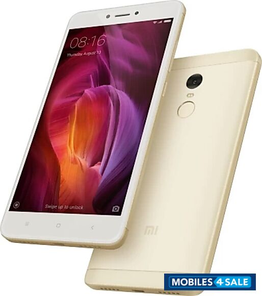 Gold Xiaomi Redmi Note 4