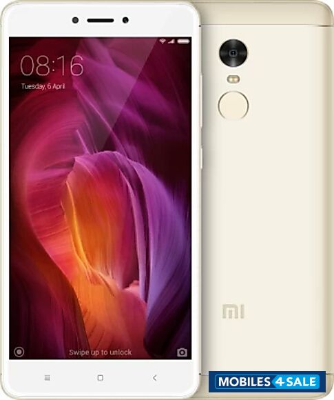 Gold Xiaomi Redmi Note 4