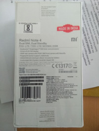 Gold Xiaomi Redmi Note 4