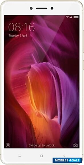 Gold Xiaomi Redmi Note 4