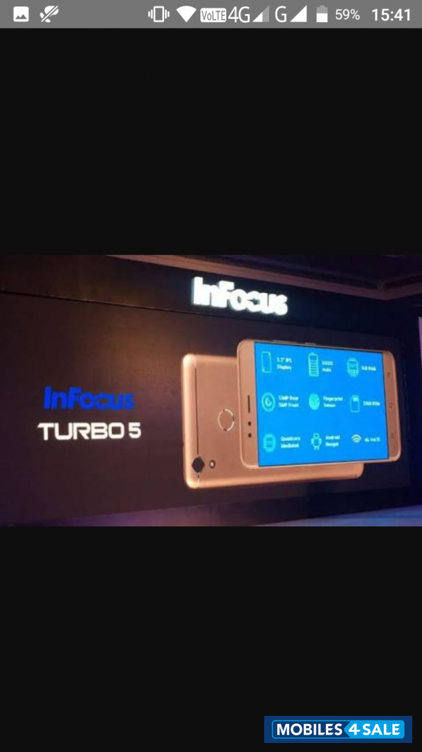 Mocha Gold InFocus  Turbo 5