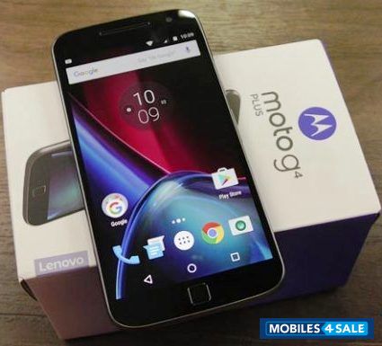 Black Motorola Moto G4 Plus