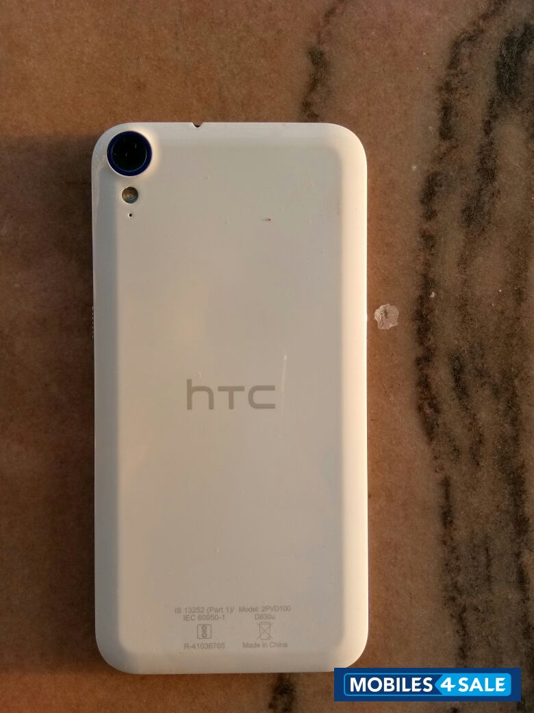 White HTC Desire 830