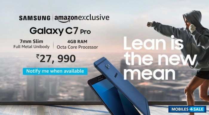 Navy Blue Samsung Galaxy C7 Pro