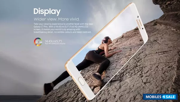 Navy Blue Samsung Galaxy C7 Pro