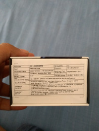 Marine Blue Panasonic Eluga Ray 500